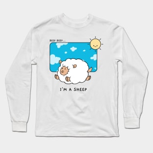 Beep Beep... I'm a Sheep Long Sleeve T-Shirt